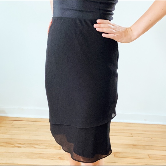 Fairweather Dresses & Skirts - Vintage Canadian Fairweather black tulip skirt
